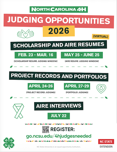 Judging Opportunities